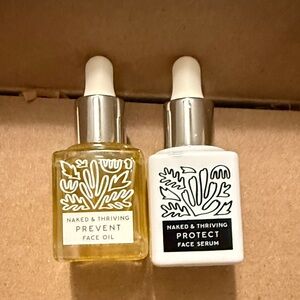 Naked & Thriving Prevent Face Oil and Protect Face Serum Set
